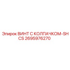 2695976270 ВИНТ С КОЛПАЧКОМ-SHCS Epiroc
