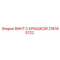 216195722 ВИНТ С КРЫШКОЙ Epiroc