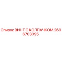 2696703095 ВИНТ С КОЛПАЧКОМ Epiroc