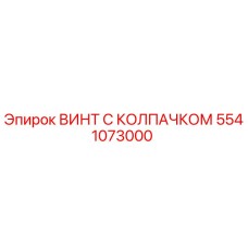 5541073000 ВИНТ С КОЛПАЧКОМ Epiroc