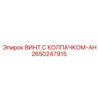 2650247915 ВИНТ С КОЛПАЧКОМ-AH Epiroc