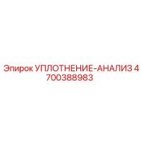 4700388983 УПЛОТНЕНИЕ-АНАЛИЗ Epiroc