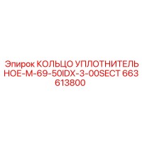 663613800 КОЛЬЦО УПЛОТНИТЕЛЬНОЕ-M-69-50IDX-3-00SECT Epiroc