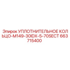 663715400 УПЛОТНИТЕЛЬНОЕ КОЛЬЦО-M149-30IDX-5-70SECT Epiroc
