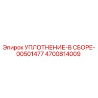 4700814009 УПЛОТНЕНИЕ-В СБОРЕ-00501477 Epiroc