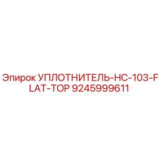 9245999611 УПЛОТНИТЕЛЬ-HC-103-FLAT-TOP Epiroc