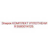 5580014125 КОМПЛЕКТ УПЛОТНЕНИЯ - Epiroc
