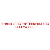 666243900 УПЛОТНИТЕЛЬНЫЙ БЛОК Epiroc