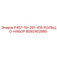 8092402880 P457-19-391-415-КОЛЬЦО-НАБОР Epiroc