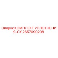 2657690208 КОМПЛЕКТ УПЛОТНЕНИЯ-CY Epiroc