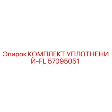 57095051 КОМПЛЕКТ УПЛОТНЕНИЙ-FL Epiroc