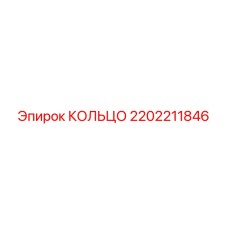 2202211846 КОЛЬЦО Epiroc