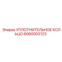 6060003123 УПЛОТНИТЕЛЬНОЕ КОЛЬЦО Epiroc