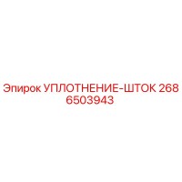 2686503943 УПЛОТНЕНИЕ-ШТОК Epiroc