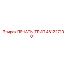 4812271001 ПЕЧАТЬ-ТРИП Epiroc