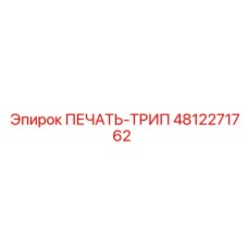 4812271762 ПЕЧАТЬ-ТРИП Epiroc