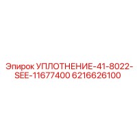 6216626100 УПЛОТНЕНИЕ-41-8022-SEE-11677400 Epiroc