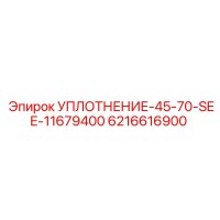 6216616900 УПЛОТНЕНИЕ-45-70-SEE-11679400 Epiroc