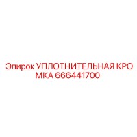 666441700 УПЛОТНИТЕЛЬНАЯ КРОМКА Epiroc