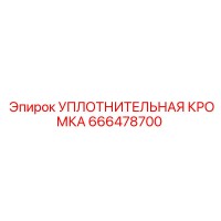 666478700 УПЛОТНИТЕЛЬНАЯ КРОМКА Epiroc
