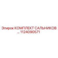 1124090571 КОМПЛЕКТ САЛЬНИКОВ Epiroc