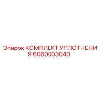 6060003040 КОМПЛЕКТ УПЛОТНЕНИЯ Epiroc