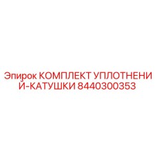 8440300353 КОМПЛЕКТ УПЛОТНЕНИЙ-КАТУШКИ Epiroc