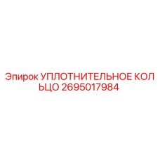 2695017984 УПЛОТНИТЕЛЬНОЕ КОЛЬЦО Epiroc