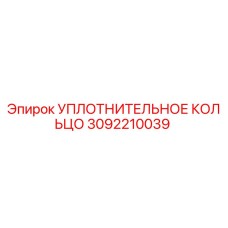 3092210039 УПЛОТНИТЕЛЬНОЕ КОЛЬЦО Эпирок