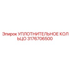 3176706500 УПЛОТНИТЕЛЬНОЕ КОЛЬЦО Epiroc