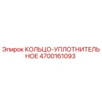 4700161093 КОЛЬЦО-УПЛОТНИТЕЛЬНОЕ Epiroc