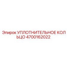 4700162022 Уплотнительное кольцо Эпирок