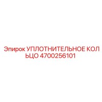 4700256101 УПЛОТНИТЕЛЬНОЕ КОЛЬЦО Epiroc