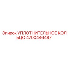 4700446487 УПЛОТНИТЕЛЬНОЕ КОЛЬЦО Epiroc