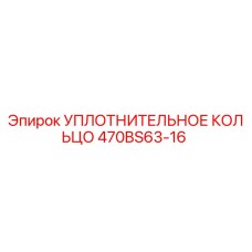 470BS63-16 УПЛОТНИТЕЛЬНОЕ КОЛЬЦО Epiroc