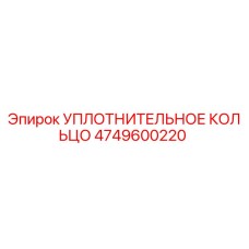 4749600220 УПЛОТНИТЕЛЬНОЕ КОЛЬЦО Epiroc