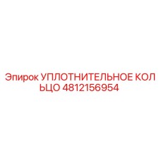 4812156954 УПЛОТНИТЕЛЬНОЕ КОЛЬЦО Epiroc
