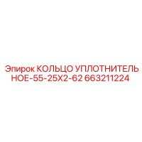 663211224 КОЛЬЦО УПЛОТНИТЕЛЬНОЕ-55-25X2-62 Epiroc