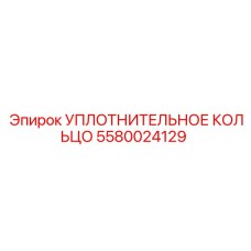 5580024129 УПЛОТНИТЕЛЬНОЕ КОЛЬЦО Epiroc