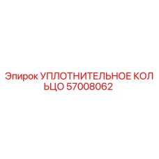 57008062 УПЛОТНИТЕЛЬНОЕ КОЛЬЦО Epiroc