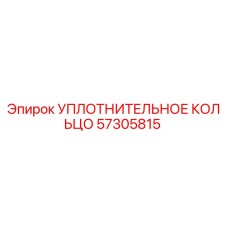 57305815 УПЛОТНИТЕЛЬНОЕ КОЛЬЦО Epiroc