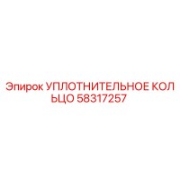 58317257 УПЛОТНИТЕЛЬНОЕ КОЛЬЦО Epiroc