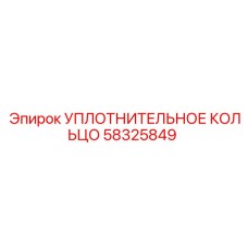 58325849 УПЛОТНИТЕЛЬНОЕ КОЛЬЦО Epiroc