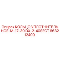 663212400 КОЛЬЦО УПЛОТНИТЕЛЬНОЕ-M-17-30IDX-2-40SECT Epiroc
