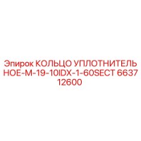 663712600 КОЛЬЦО УПЛОТНИТЕЛЬНОЕ-M-19-10IDX-1-60SECT Epiroc