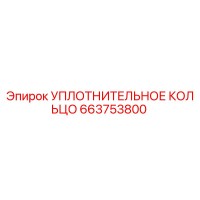 663753800 УПЛОТНИТЕЛЬНОЕ КОЛЬЦО Epiroc