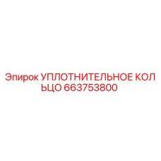 663753800 УПЛОТНИТЕЛЬНОЕ КОЛЬЦО Epiroc