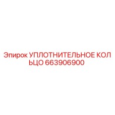 663906900 УПЛОТНИТЕЛЬНОЕ КОЛЬЦО Epiroc