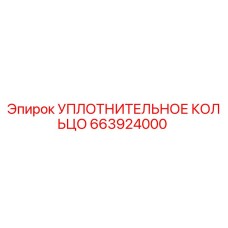 663924000 УПЛОТНИТЕЛЬНОЕ КОЛЬЦО Epiroc