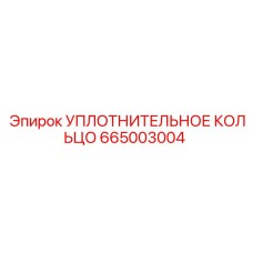 665003004 УПЛОТНИТЕЛЬНОЕ КОЛЬЦО Epiroc